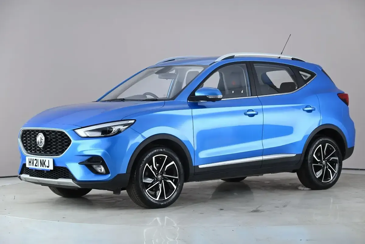 Used MG ZS Exclusive 106 HP (77 kW) 2021 Blue SUV