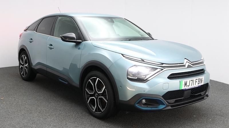 Used Citroën e-C4 Shine 100 kW (136 HP) 2021 Blue Hatchback