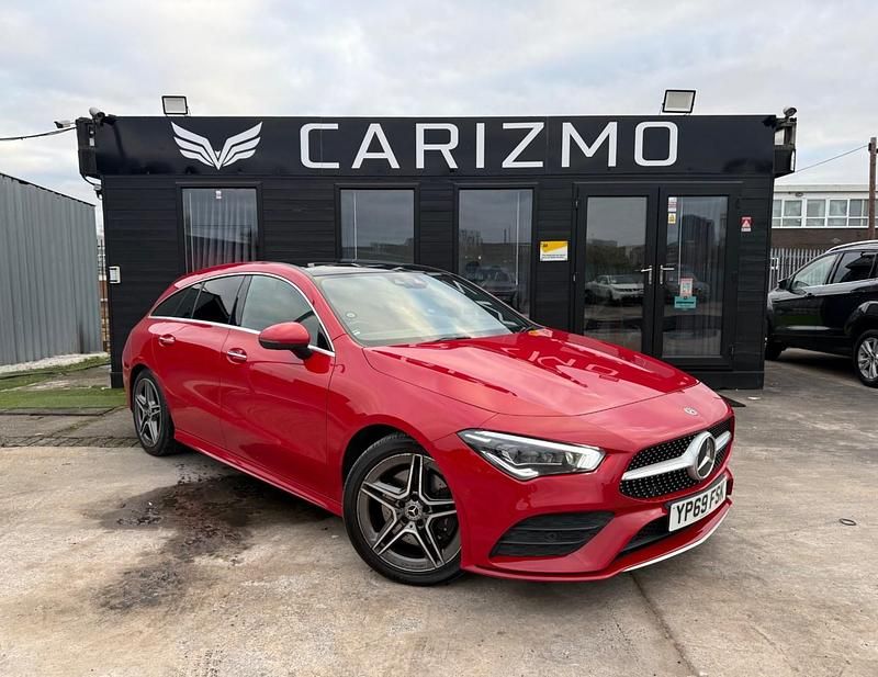 Red Used 2019 Mercedes CLA220 AMG Line Premium Plus Sedan | £17,495 (Super price) - Image 1/4