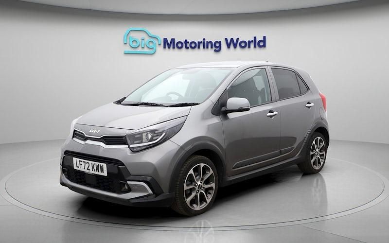 Used Kia Picanto X-Line 67 HP (49 kW) 2022 Grey Hatchback