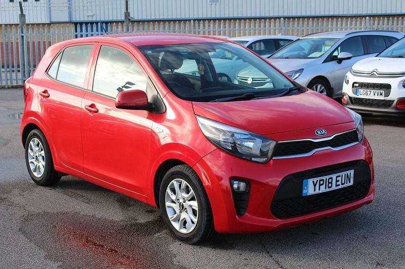 Used Kia Picanto 83 HP (61 kW) 2018 Red Hatchback