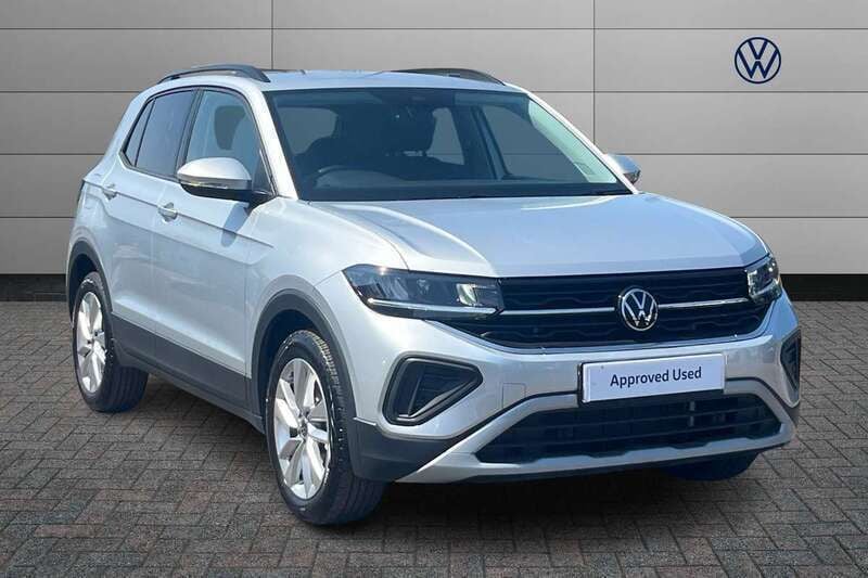 Silver Used 2024 VW T-Cross Match SUV | £22,290 (Fair price) - Image 1/4