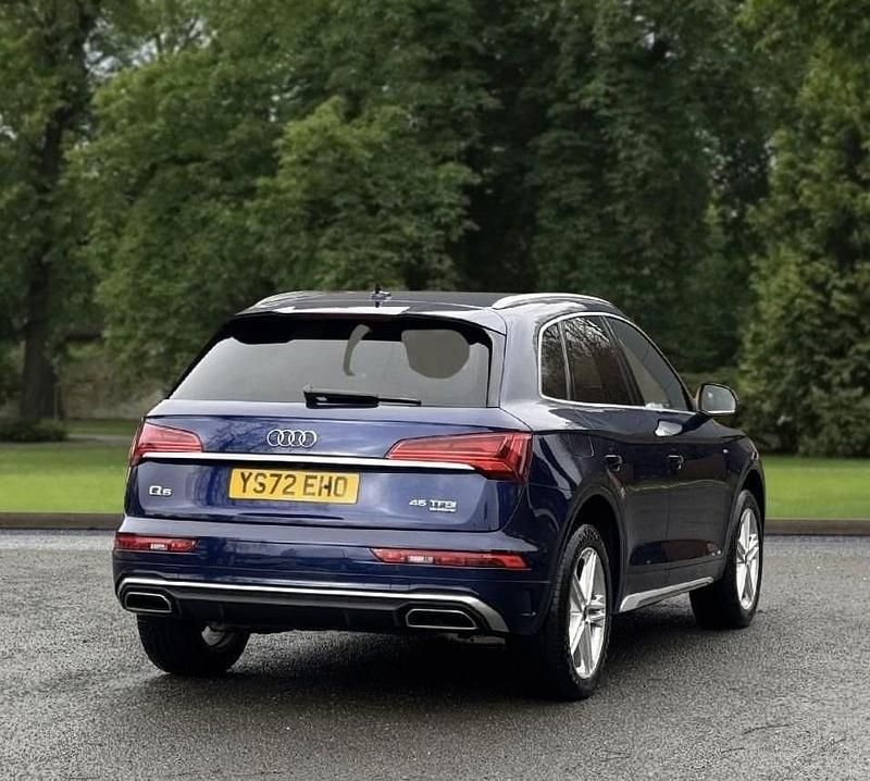 Used Audi Q5 S-Line 265 HP (194 kW) 2022 Blue SUV