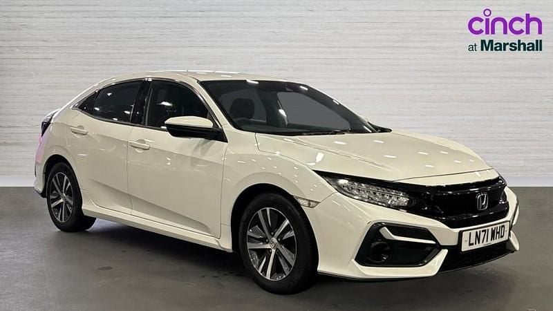 Used Honda Civic SE 126 HP (92 kW) 2021 White Hatchback