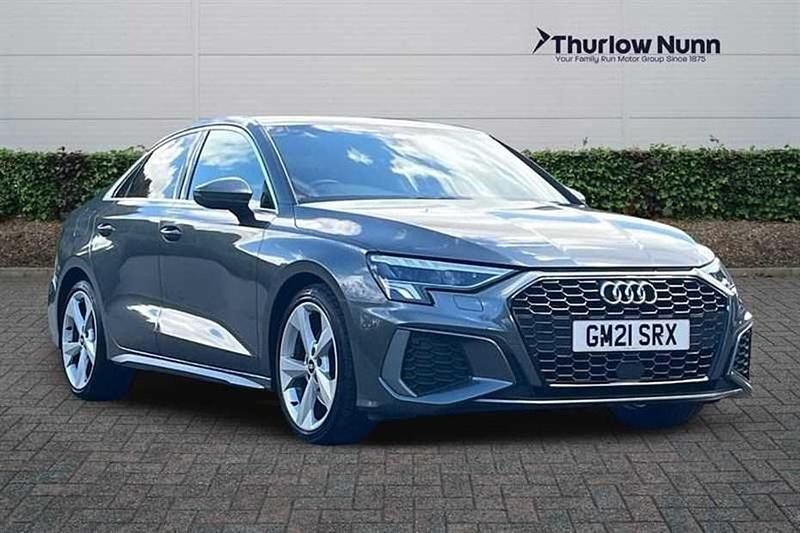 Grey Used 2021 Audi A3 S-Line Sedan | £20,690 (Fair price) - Image 1/1