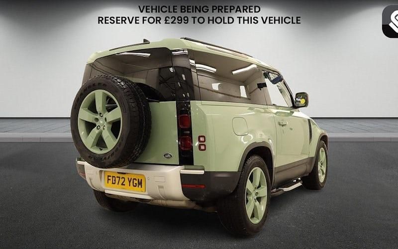 Used Land Rover Defender 75th Limited Edition 300 HP (220 kW) 2022 Grassmere green SUV