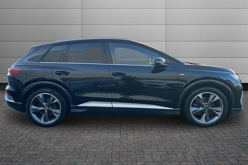 Used Audi Q4 e-tron S-Line 125 kW (170 HP) 2021 Black SUV