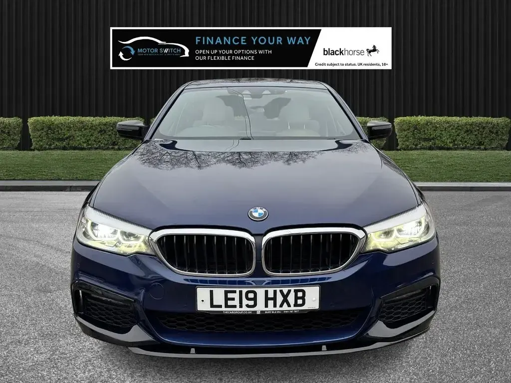 Used BMW 520 M Sport 184 HP (135 kW) 2019 Blue Sedan