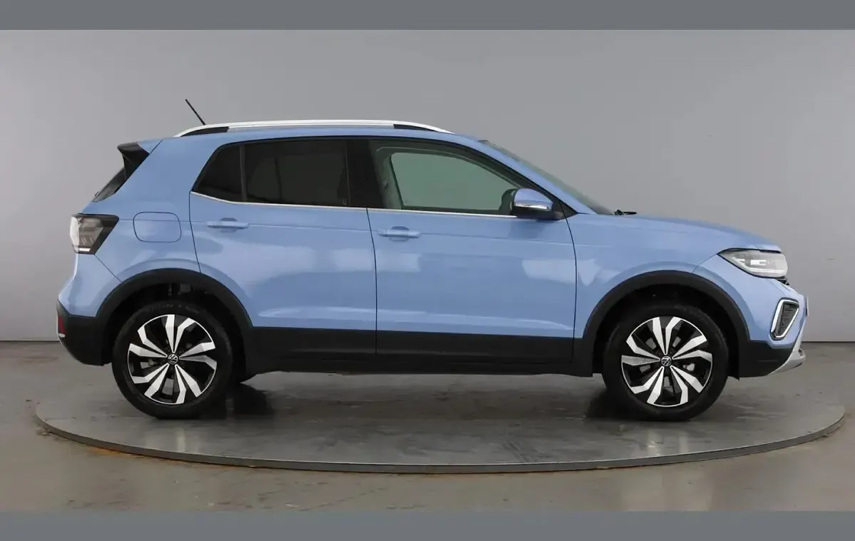 Used VW T-Cross Style 115 HP (84 kW) 2024 Blue SUV