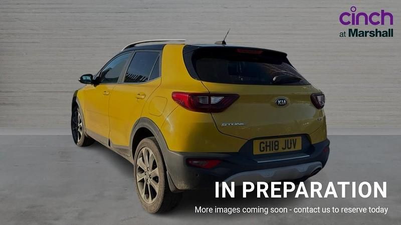 Used Kia Stonic First Edition 118 HP (86 kW) 2018 Yellow SUV