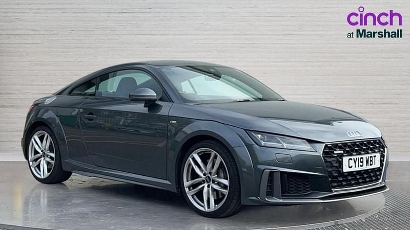 Grey Used 2019 Audi TT S-Line Coupe | £20,870 (Good price) - Image 1/4