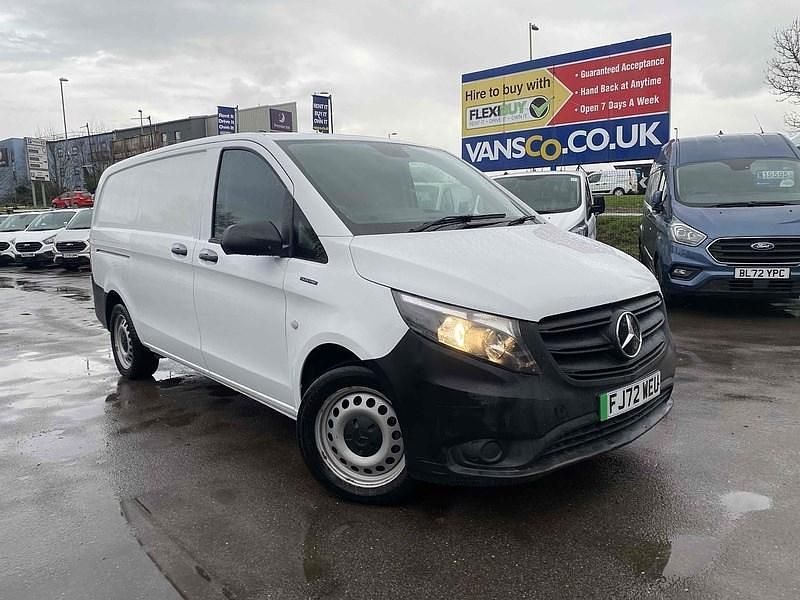 Used Mercedes e-Vito Progressive 85 kW (116 HP) 2022 White MPV