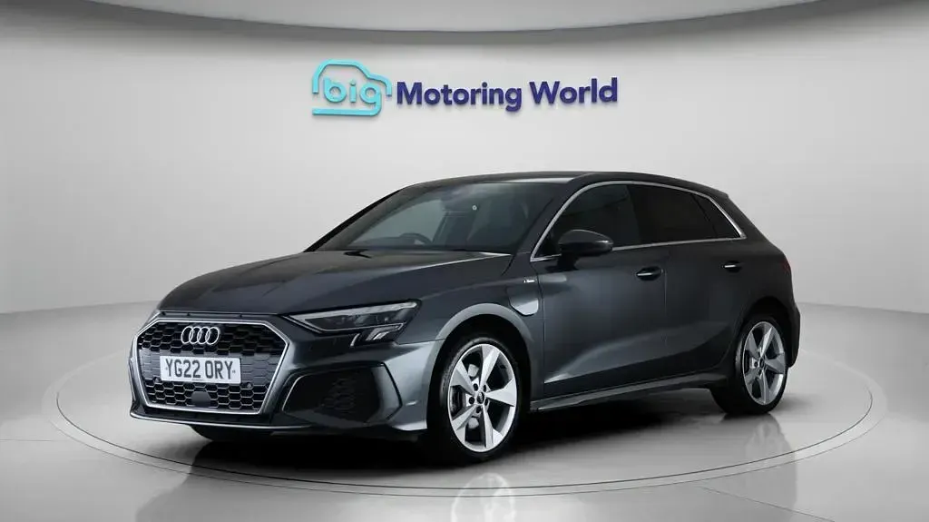 Used Audi A3 Sportback S-Line 204 HP (150 kW) 2022 Grey Hatchback