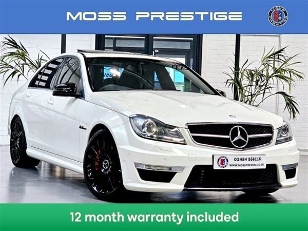 White Used 2013 Mercedes C63 AMG AMG Sedan | £23,995 (Fair price) - Image 1/1
