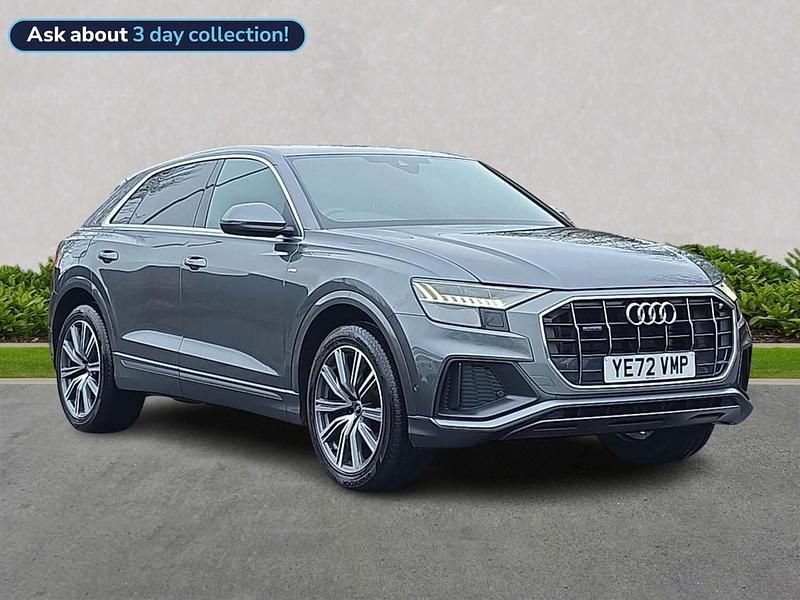 Used Audi Q8 S-Line 286 HP (210 kW) 2022 Grey SUV