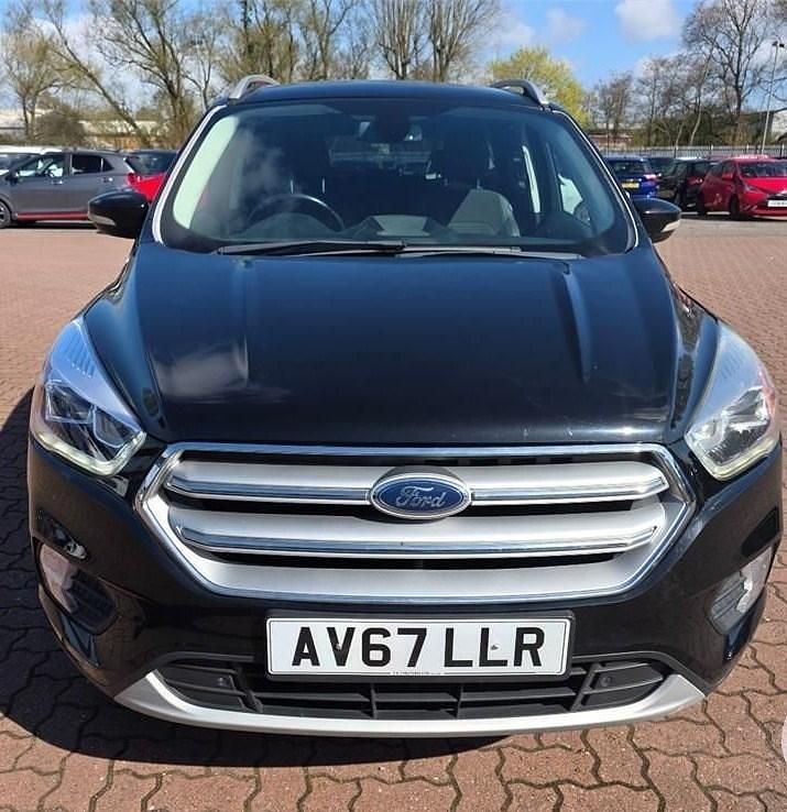 Used Ford Kuga Titanium 120 HP (88 kW) 2017 Panther black SUV