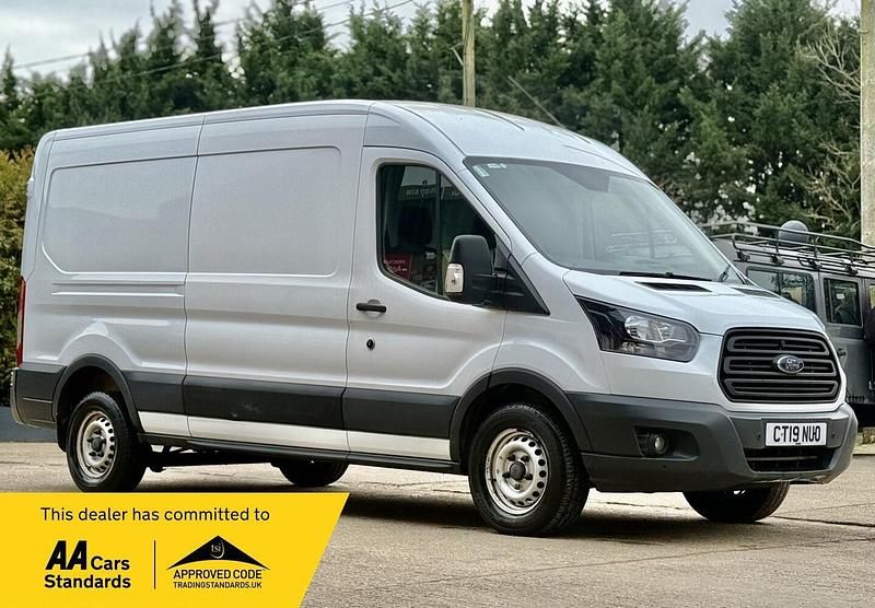 Used Ford Transit 130 HP (95 kW) 2019 White Van