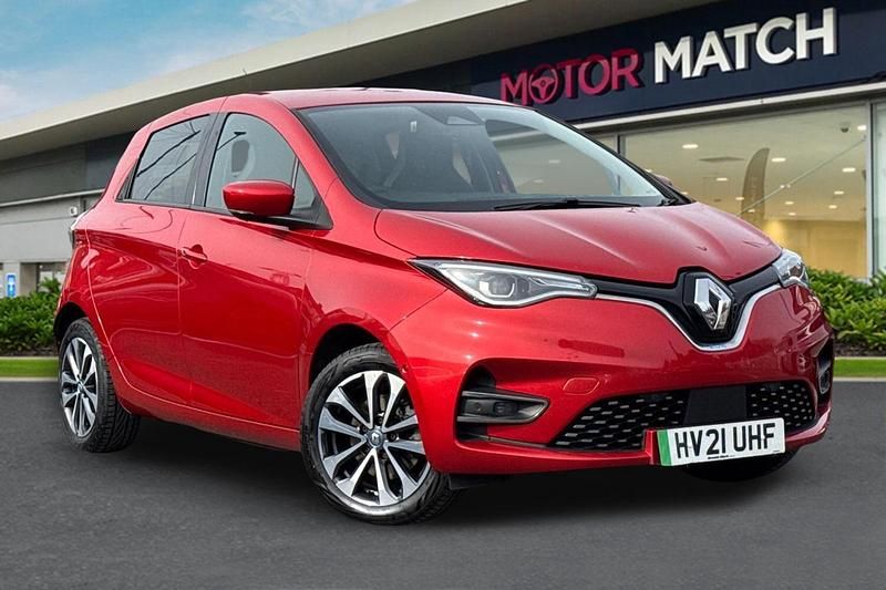 Used Renault Zoe GT-Line 55 kW (75 HP) 2021 Red Hatchback