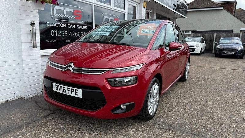 Used Citroën C4 Picasso SELECTION 118 HP (86 kW) 2016 Red MPV