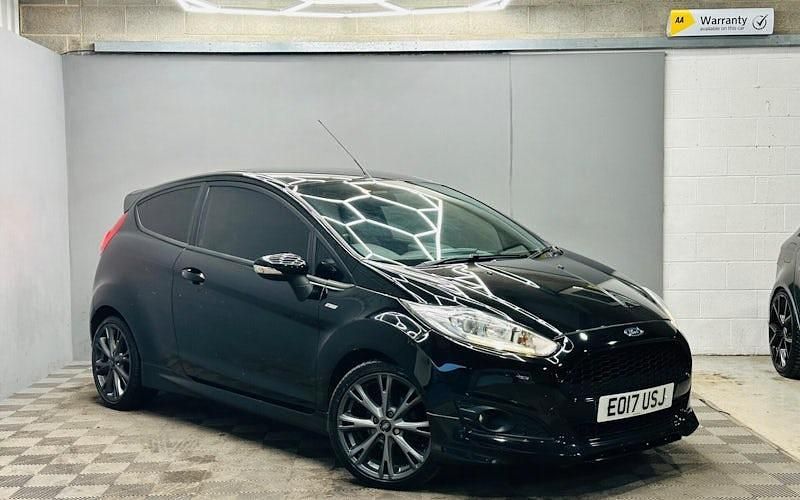 Used Ford Fiesta ST-Line 125 HP (91 kW) 2017 Black Hatchback