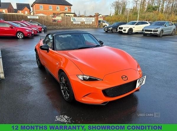Orange Used 2019 Mazda MX5 Edition Cabriolet | £23,795 - Image 1/4