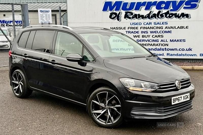 Used VW Touran Family 115 HP (84 kW) 2018 Black MPV