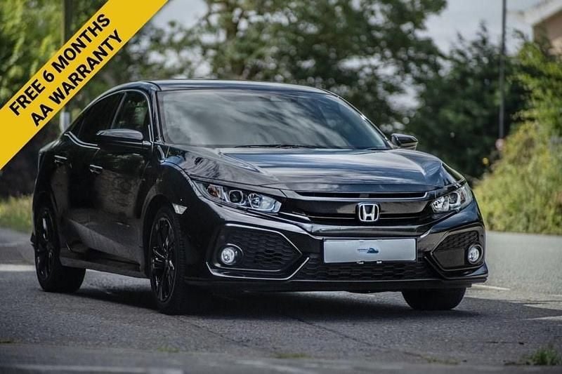 Black Used 2018 Honda Civic SR Hatchback | £9,150 (Fair price) - Image 1/2