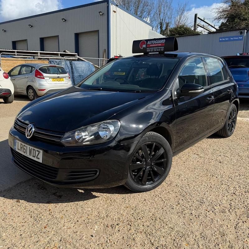 Used VW Golf VI Match 2011 Black Hatchback