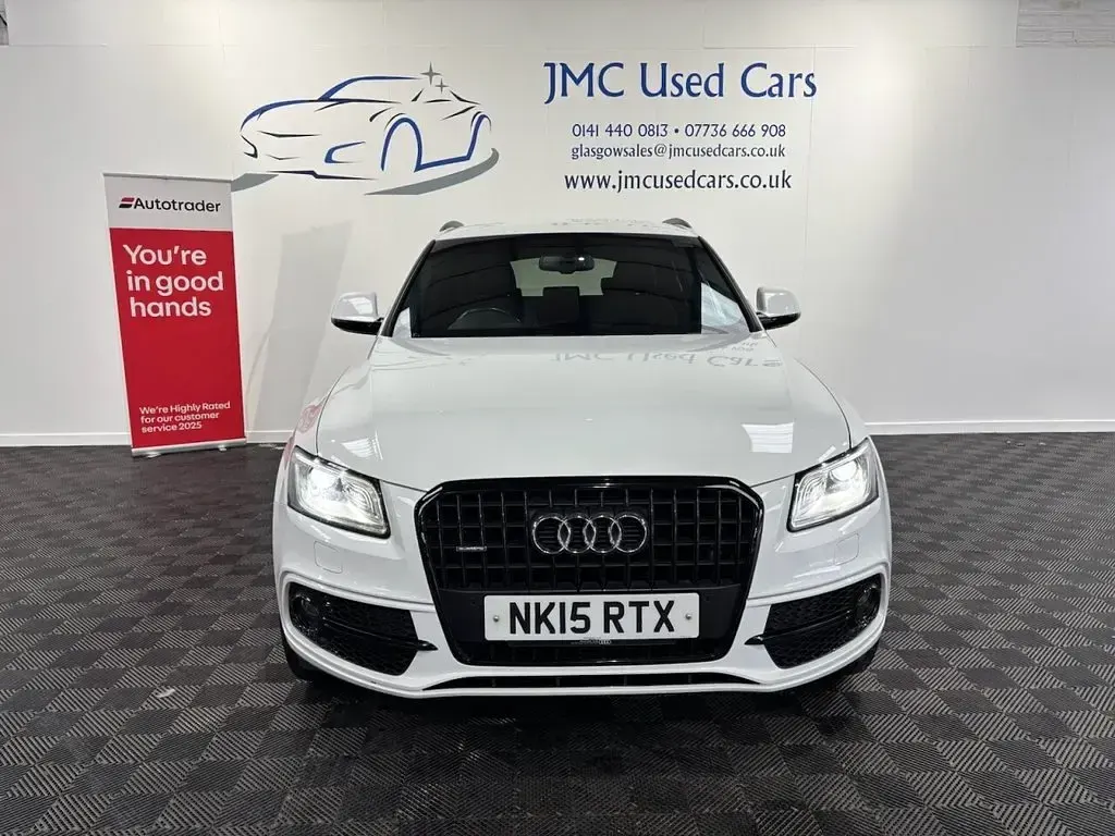 Used Audi Q5 S-line plus 177 HP (130 kW) 2015 White SUV