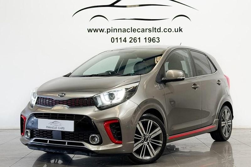 Used Kia Picanto GT-Line 66 HP (48 kW) 2017 Silver Hatchback
