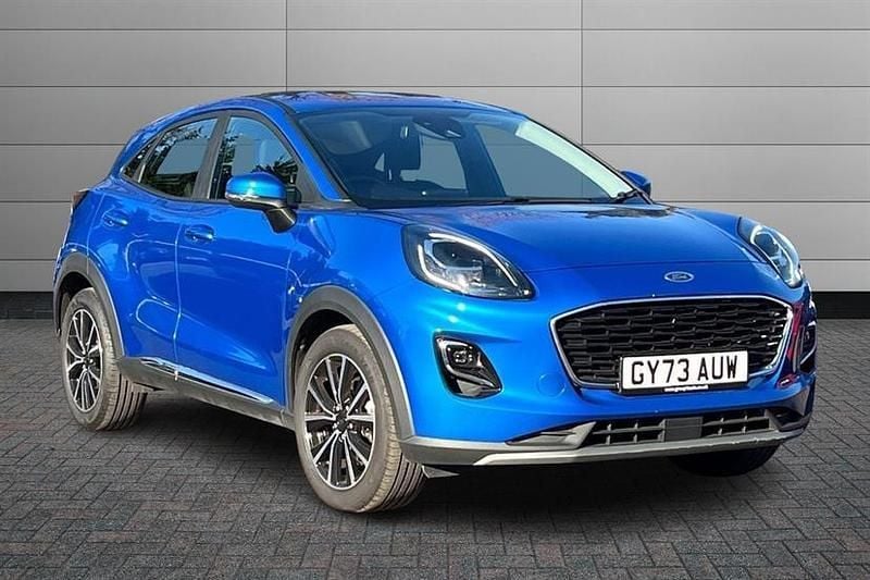 Blue Used 2023 Ford Puma Titanium Hatchback | £16,700 (Good price) - Image 1/2