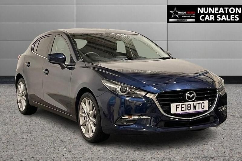 Blue Used 2018 Mazda 3 Inclusive Hatchback | £13,600 (Fair price) - Image 1/1