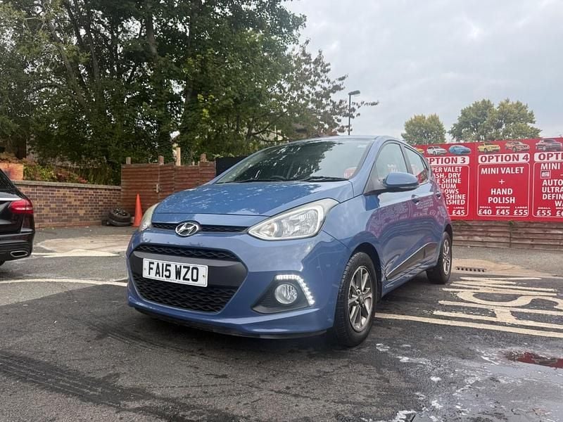Blue Used 2015 Hyundai i10 Premium Hatchback | £4,250 (Super price) - Image 1/4
