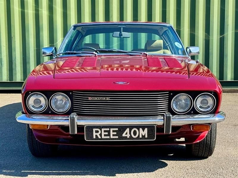 Used Jensen Interceptor 1974 Jaguar carnival red Coupe
