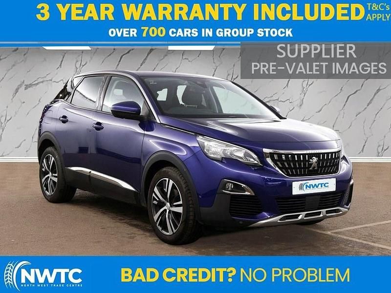 Used Peugeot 3008 Allure 130 HP (95 kW) 2017 Blue SUV
