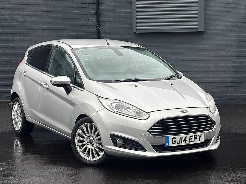 Silver Used 2014 Ford Fiesta Titanium Hatchback | £3,295 (Good price) - Image 1/3