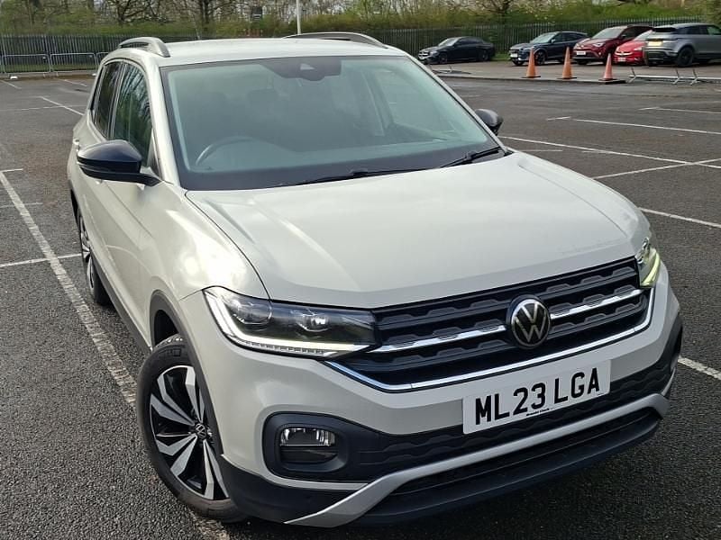 Used VW T-Cross Black Edition 110 HP (80 kW) 2023 Grey SUV