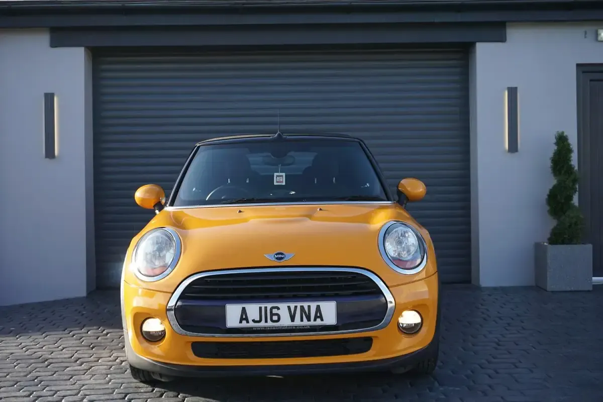 Used Mini Cooper Cabriolet 2016 Orange Cabriolet