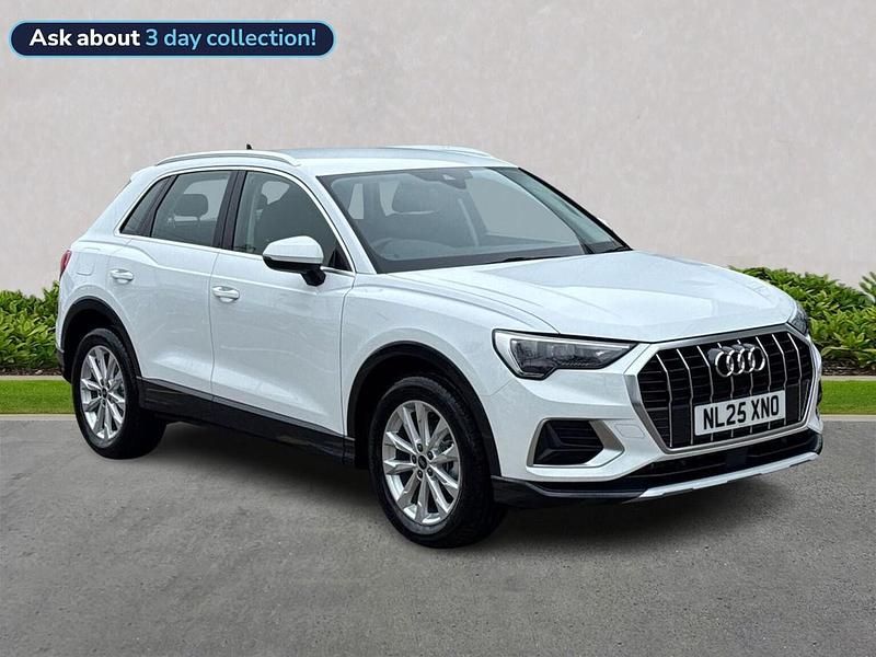 White Used 2025 Audi Q3 Sport SUV | £30,477 (Good price) - Image 1/4