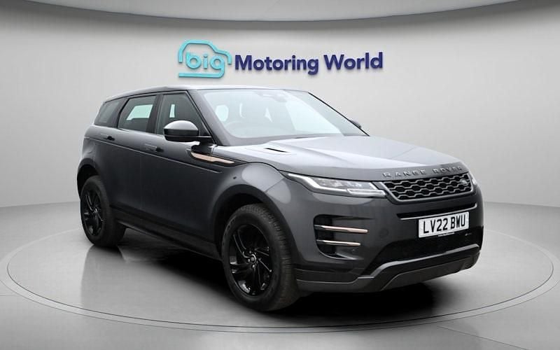 Begagnad Land Rover Range Rover evoque R-Dynamic 166 HK (122 kW) 2022 Grå SUV