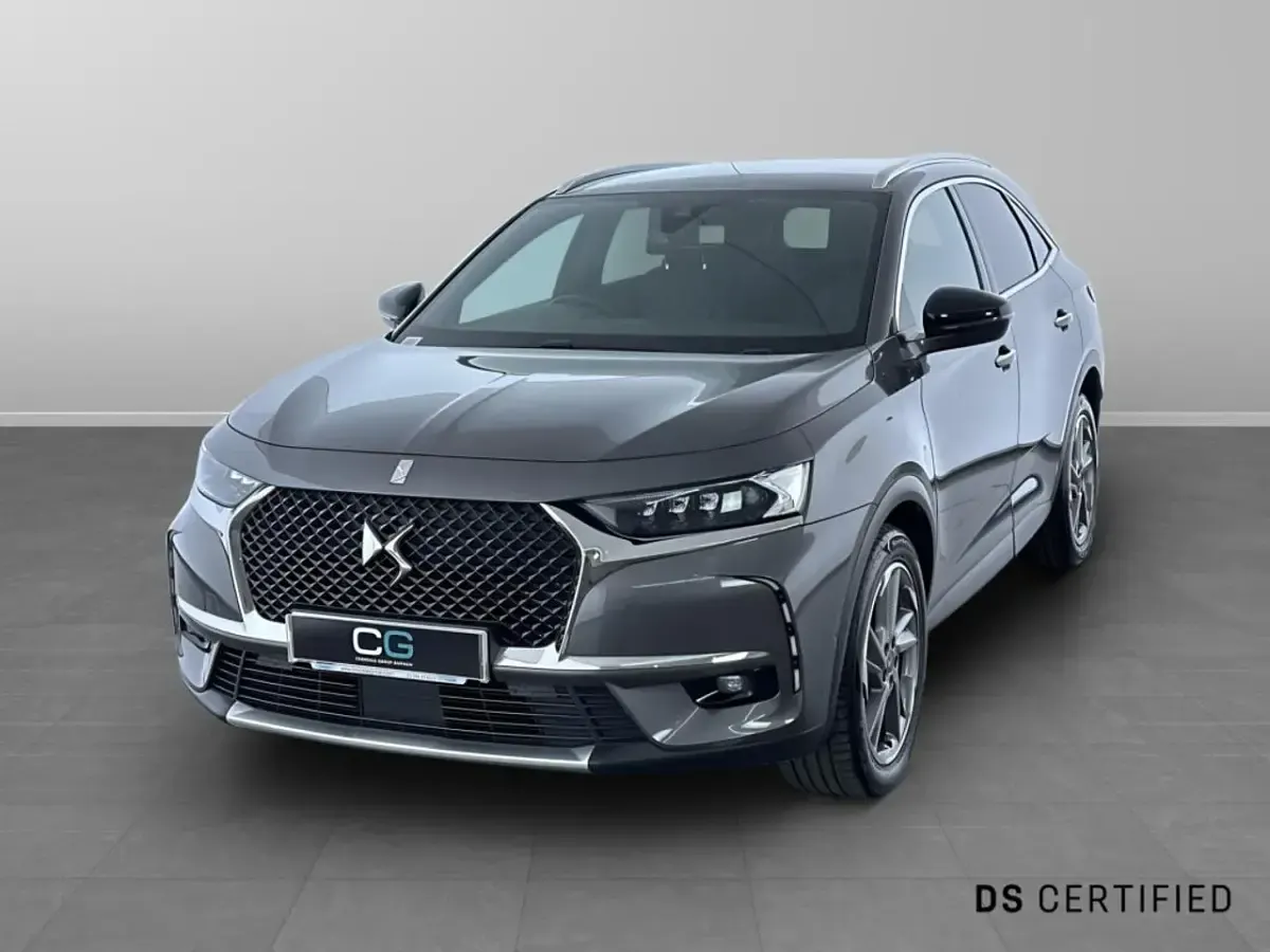 Used DS Automobiles DS7 Crossback Prestige 175 HP (128 kW) 2021 Grey SUV