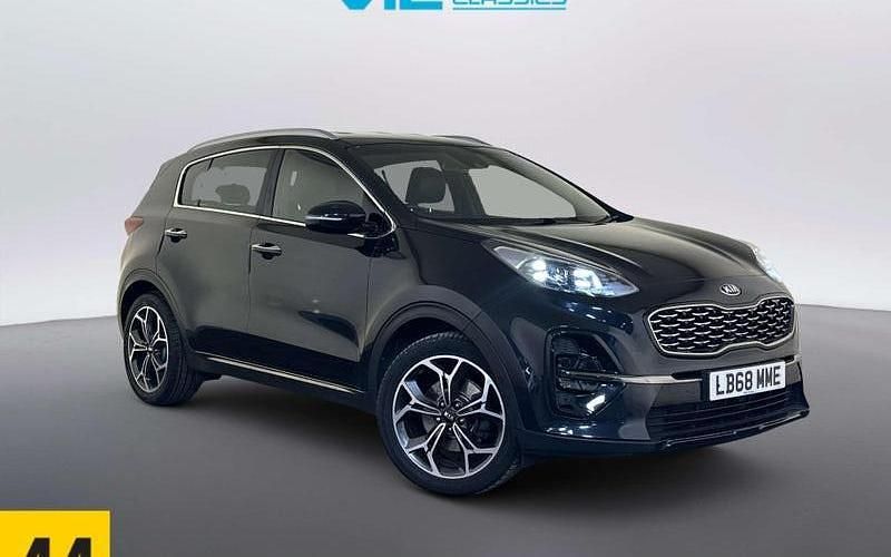 Used Kia Sportage GT-Line 136 HP (100 kW) 2019 Black SUV