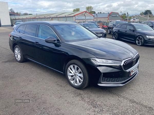 Black Used 2024 Skoda Superb SE Technology Estate | £27,395 (Fair price) - Image 1/4
