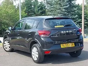 Used Dacia Sandero Expression 91 HP (66 kW) 2023 Black Hatchback