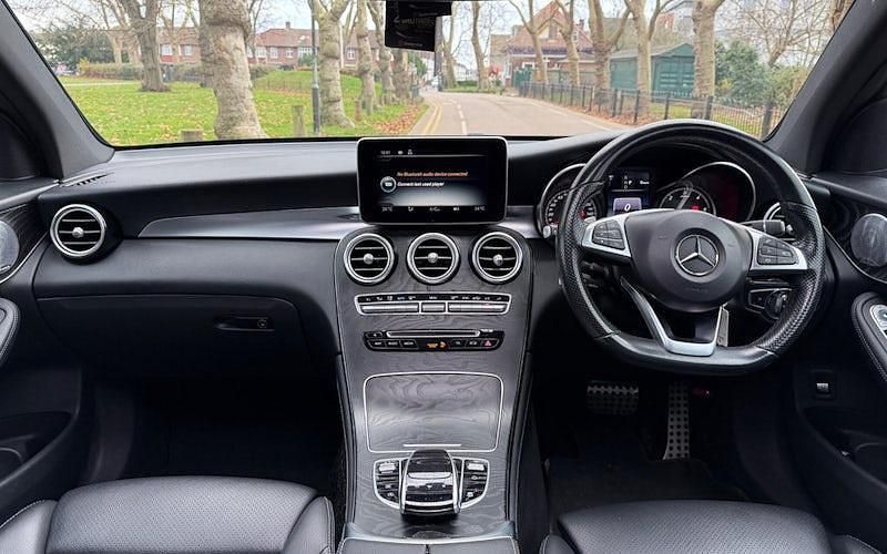 Used Mercedes GLC350 AMG line 258 HP (189 kW) 2017 Black Estate