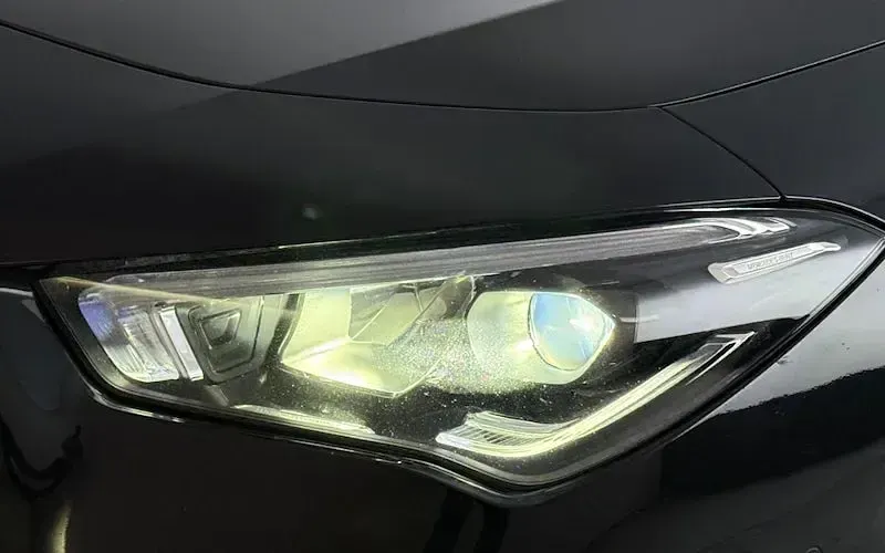 Used Mercedes CLA180 AMG line 136 HP (100 kW) 2020 Black Coupe