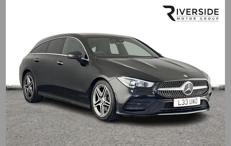 Used Mercedes CLA200 AMG Line Premium 194 HP (142 kW) 2020 Black Estate