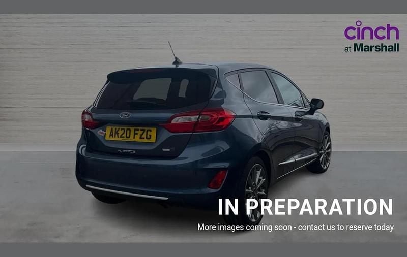 Used Ford Fiesta Vignale 123 HP (90 kW) 2020 Blue Hatchback
