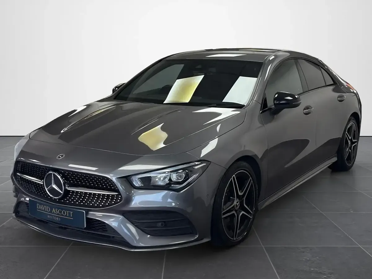 Used Mercedes CLA200 AMG line 163 HP (119 kW) 2022 Grey Coupe