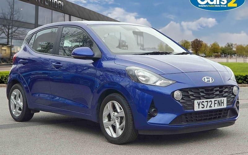 Used Hyundai i10 SE 67 HP (49 kW) 2022 Blue Hatchback